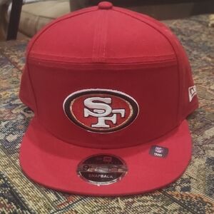 Red 49ers Hat From 9 Fifty New Era